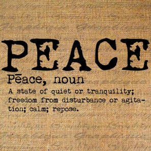 definition of peace 2